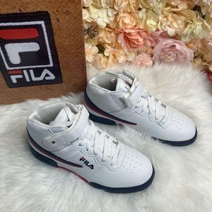 Classic Fila Hi-Tops (Kids size 6.5 fits Women’s 7.5)